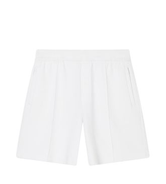 Emporio Armani Double Knit Elasticized Waist Bermuda Shorts