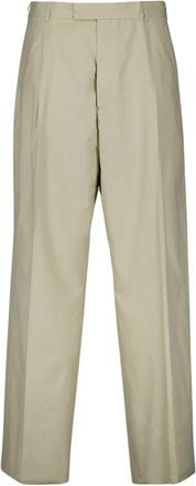 Dior Wijde Broek - Heren - Wijde Broeken - Beige - M - Katoen - Broeken