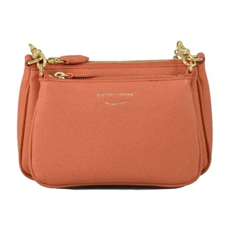 Emporio Armani Shoulder Bags, female, Red, ONE SIZE, Stylish PU Bag