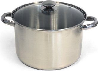 Beka Olla De Acero Inoxidable 16l + Tapa De Cristal - 13113304