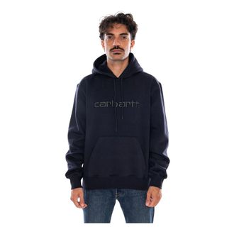 Carhartt Work in Progress Hoodies & sweatvesten, Heren, Blauw, M, Hoodies