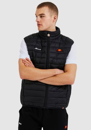 Ellesse Steppweste ELLESSE Bardy Gilet, Herren, Gr. XS, schwarz, Obermaterial: 100% Polyester, Westen Steppweste