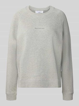 Marc O'Polo Denim Marc OPolo Denim Regular Fit Sweatshirt aus reiner Baumwolle in Mittelgrau, Gr&ouml;&szlig;e XL