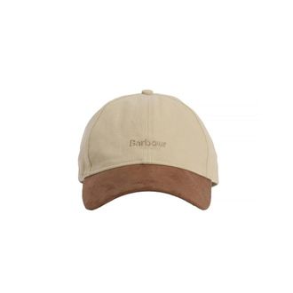 Barbour Cynthia Cap - Heren - Petten - Beige - ONE Size - Katoen - Accessoires