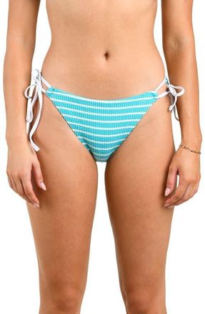 Citrus Brenton Adjustable Loop Tie Bikini Bottoms in Lagoon at Nordstrom, Size X-Large