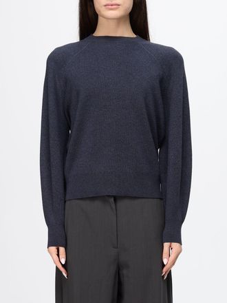 Brunello Cucinelli Sweatshirt Woman color Blue