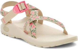 Chaco Z1 Classic Embroidered Garden Sandal in Botanic Pink at Nordstrom, Size 10