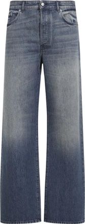 Dries Van Noten Peyter Jeans - Heren - Loose Fit Jeans - Blauw - W31 - Katoen - Jeans