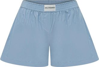Des_Phemmes Cotton Boxer Shorts - Dames - Bermuda - Blauw - S - Katoen - Korte Broeken