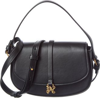 Palm Angels Logo Leather Crossbody