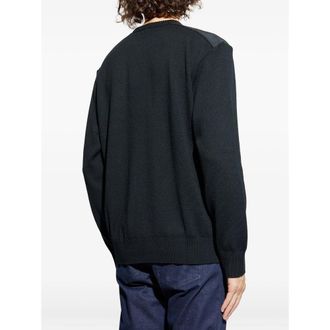 Paul & Shark Wool Crew-Neck Sweater - Black