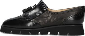 Brunate Schoenen, Dames, Zwart, 38 EU, Leer, Zwarte Leren Instappers