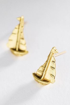 Alemais ALEMAIS Calypso Boat Post Earrings