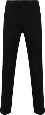 Dondup Mid-rise Tapered-leg Chinos