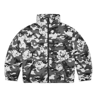 Denim Tears Cotton Wreath Puffer Jacket White Camo FW25ODP11842610