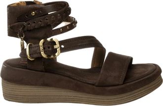 A.S.98 A.s.98, Schoenen, Dames, Bruin, 36 EU, Leer, Salis Sandaal