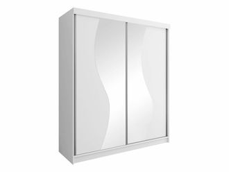 Mirjan24 Mobilier1 - Armario Dover 105, Blanco, 200x200x62cm, Puertas De Armario: Correderas, N&uacute;mero De Estantes: 0