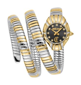 Just Cavalli Womens Snake 316L Stainless Steel Watch