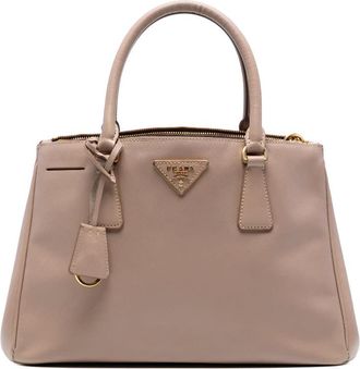 Prada Pre-owned Prada Small Saffiano Lux Galleria Double Zip Satchel 71UNC1TVOWD9AVLO
