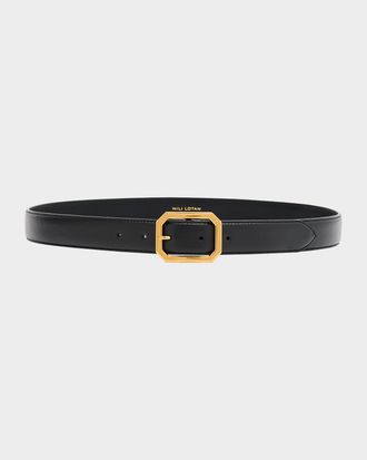 Nili Lotan Anais Leather Belt