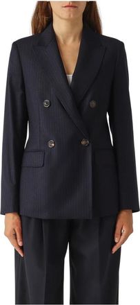 Max Mara Mujer, Chaquetas, Azul, Talla: S