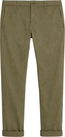 Dondup Regular Chino Gaubert Broek - Heren - Straight fit broeken - Groen - W35 - Katoen - Broeken