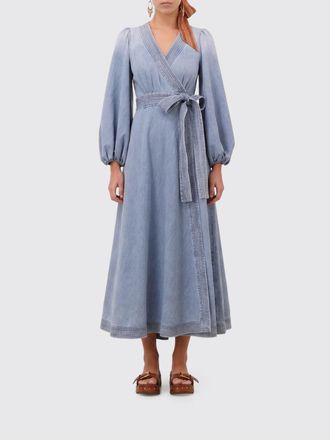 Zimmermann Dress Woman color Blue