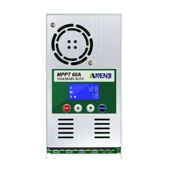 OEM Controlador De Carga Solar, Tecnolog&iacute;a Mppt, Funciones De Protecci&oacute;n De Bater&iacute;a, Anj-48v-60a