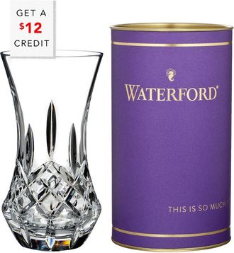 Waterford Giftology Lismore 6In Bon Bon Vase With $13 Credit