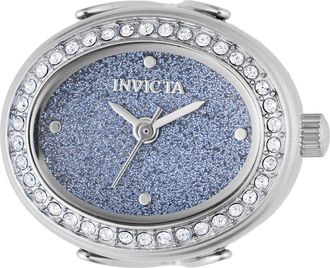 Invicta Mini 49596 Dames Horloge - Quartz Uurwerk - Roestvrij Staal met blauwe Wijzerplaat - 24mm