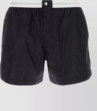 Bottega Veneta nylon swim shorts