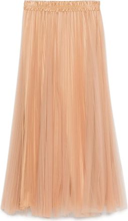 Styland Gonna midi plissettata - Toni neutri