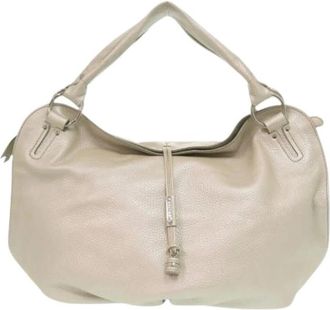 Celine Pre-owned Vintage Handtas - Dames - Vintage Schoudertas - Beige - ONE Size - Leer - Vintage