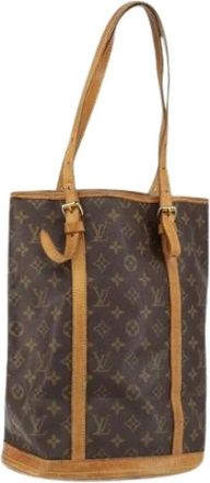 Louis Vuitton Pre-owned Bucket Bags, female, Brown, Size: ONE SIZE Pre-owned Bucket Bag