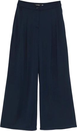 Ralph Lauren Pantaloni in maglia - - Trousers - Donna - Blu - XS