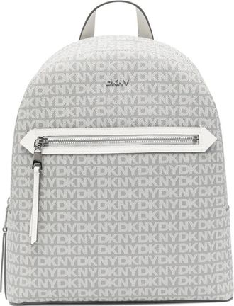 DKNY Zaino Bryant Ave con placca logo - Grigio