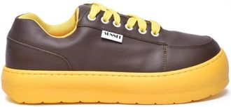 Sunnei sneakers - Dames - Sneakers - Bruin - 38 EU - Leer - Schoenen