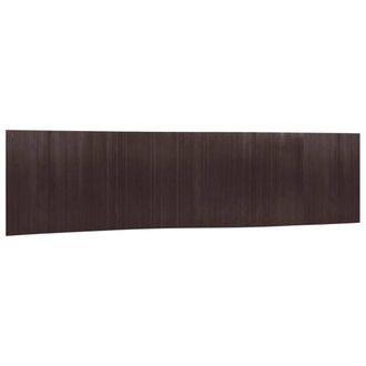 Berkfield Home Room Divider Dark Brown 165x800 cm Bamboo
