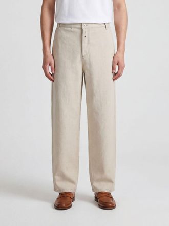 Jacquemus Pantaloni a gamba larga in misto cotone