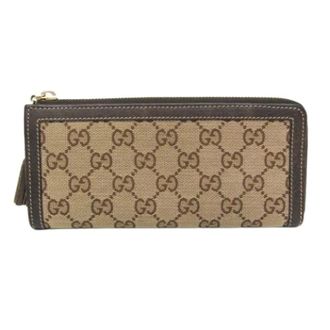Gucci Pre-owned Wallets, female, Brown, Size: ONE SIZE Pre-owned Canvas Wallet