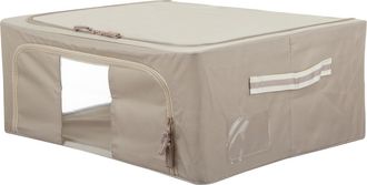 KASANOVA Scatola armadio 50x40x20 cm doppia cerniera tortora