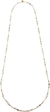 Chanel Collana di perle con strass anni 70 - Oro