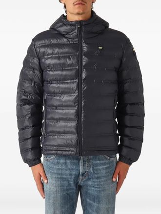 Blauer Charles hooded padded jacket - Blue