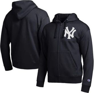 Champion Mens Champion Black New York Yankees All-Star Full-Zip Hoodie at Nordstrom, Size Xx-Large