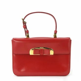 Prada Pre-owned Handbags, female, Red, Size: ONE SIZE Pre-owned Fabric prada-bags