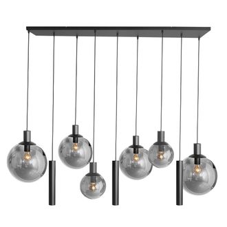 Steinhauer Steinhauer - L&aacute;mpara Colgante - Bollique Led - Negro - Vidrio