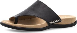 Gabor Asymmetric Flip Flop in Black at Nordstrom, Size 10.5-11Us
