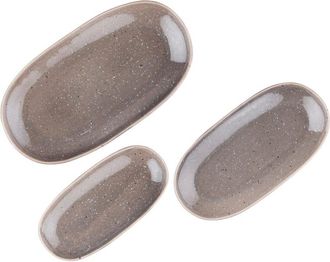 Bj&ouml;rn Borg Bandeja de servicio STELLAR - 3 tama&ntilde;os - Gris hormig&oacute;n