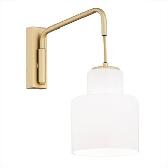 Netlighting Diuna Dome Wall Lamp Opal Gold