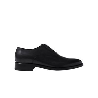 Scarosso Marco Nero Oxfords - Heren - Veterschoenen - Zwart - 48 EU - Leer - Schoenen